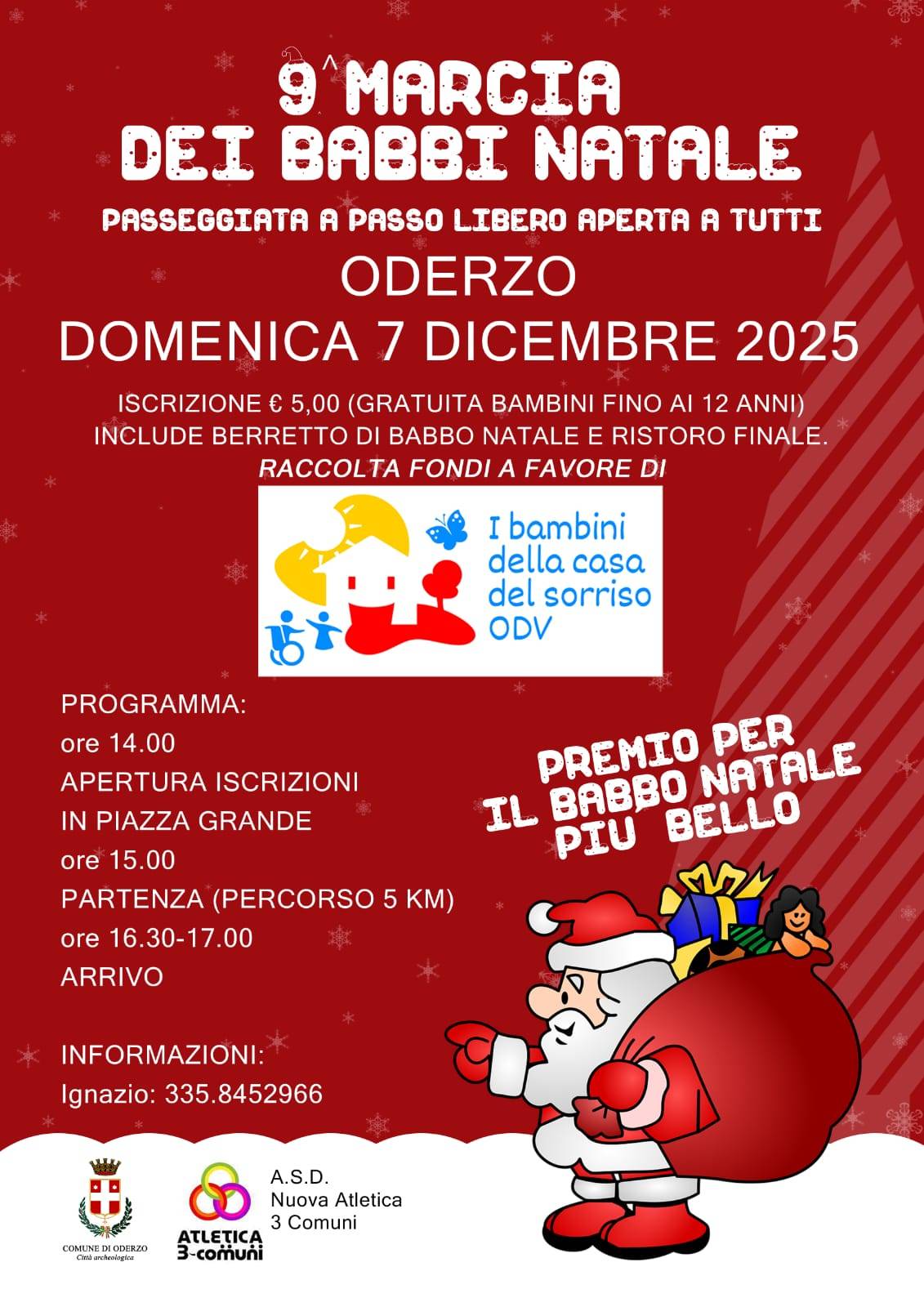 Marcia babbi natale Oderzo